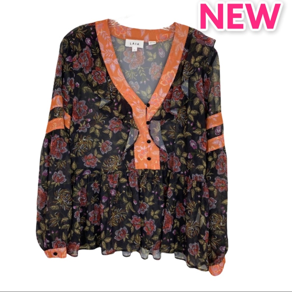 NWOT Anthropologie Boho LAIA Francesca tunic Sz M